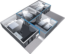 Klimageräte für mehrere Räume (Multi-Converter)